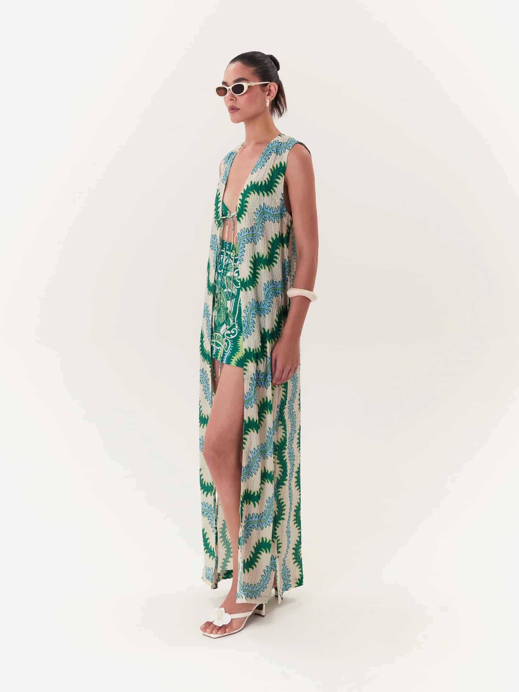 Kimono Solar - Verde - miniatura 2