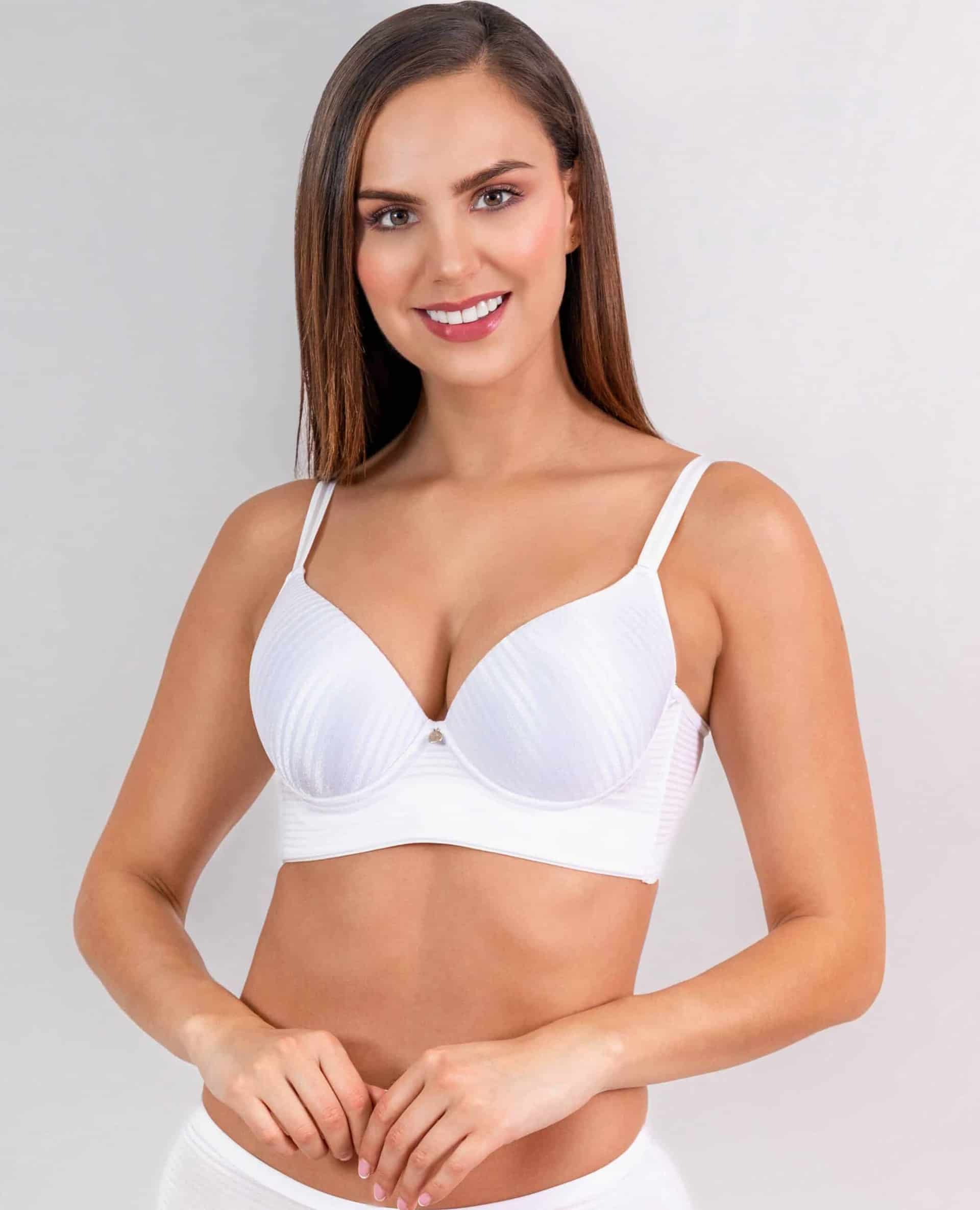 Brasier con Realce y Base Ancha en Spandex - miniatura 1