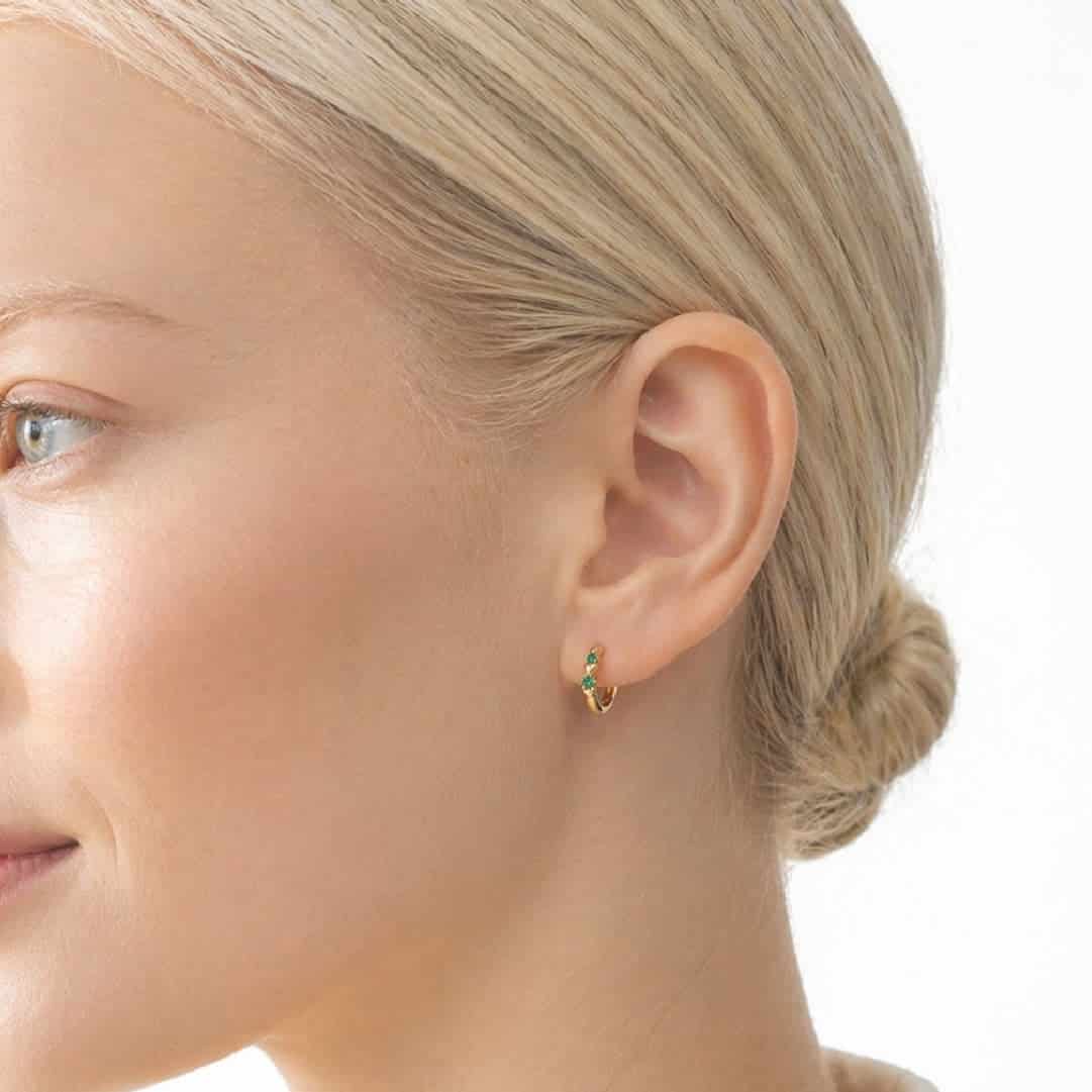 Aretes Dream Esmeralda - miniatura 4