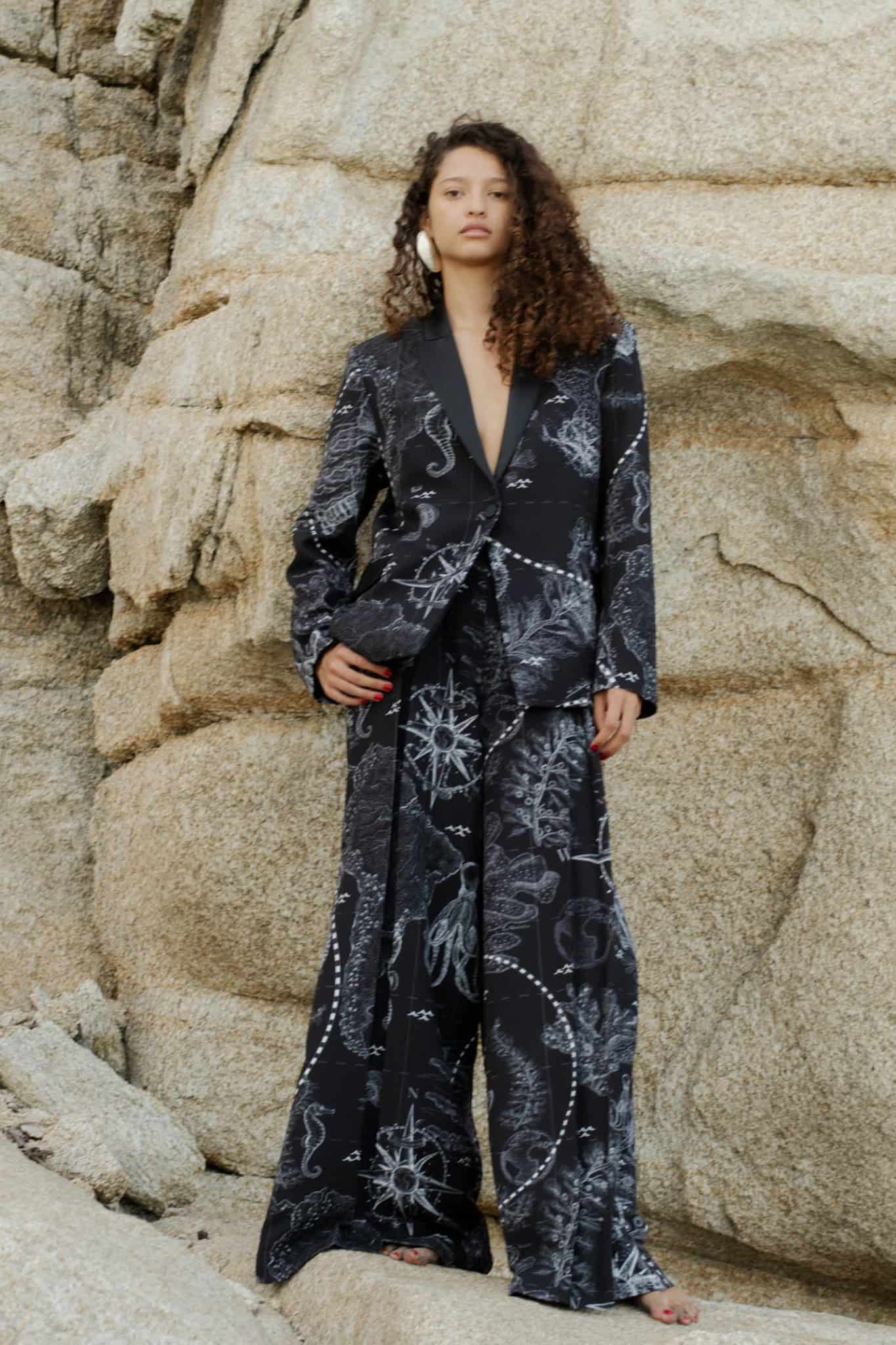 Nomadas Del Viento Black Blazer - miniatura 4