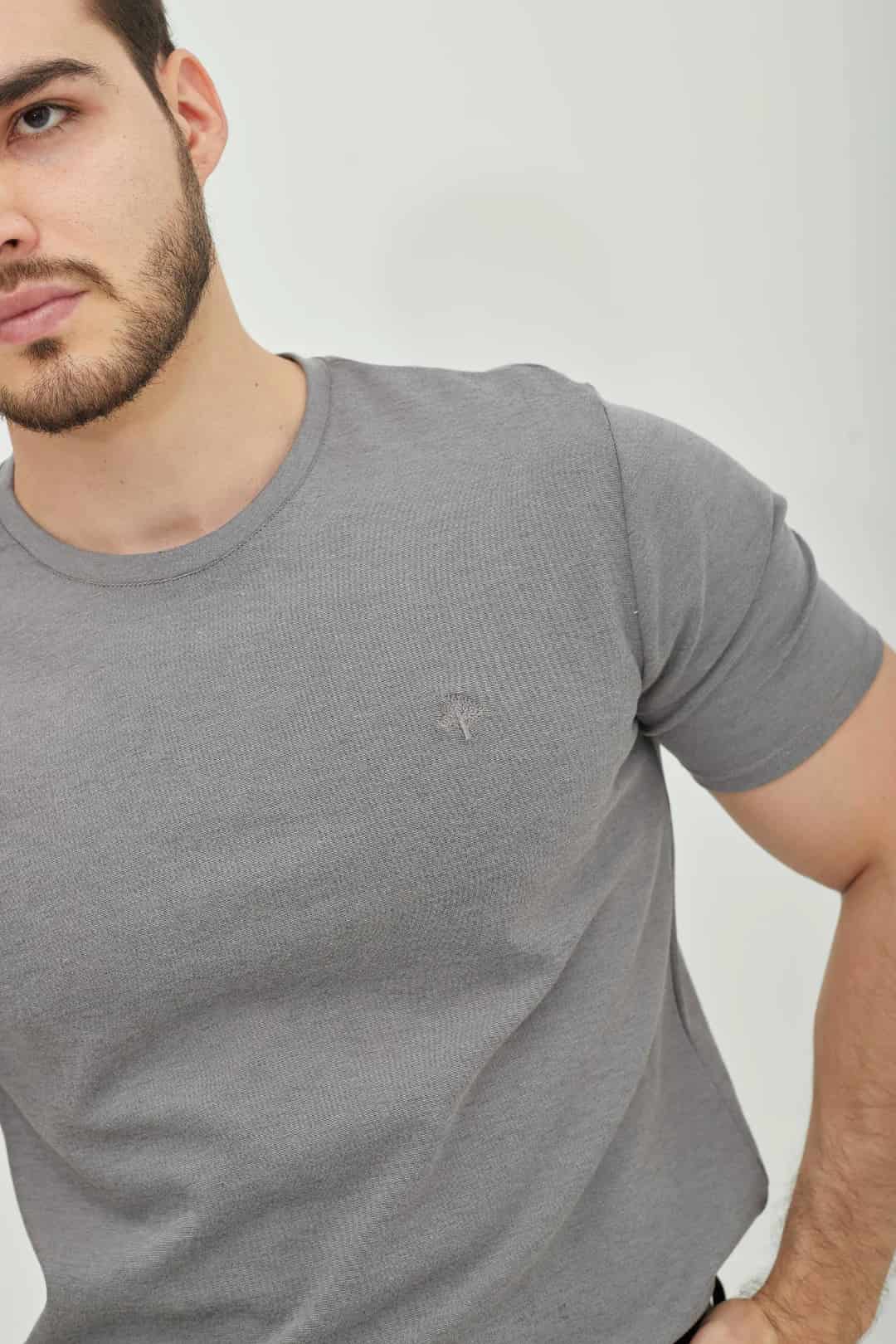 T-Shirt Gris Jaspe - miniatura 5