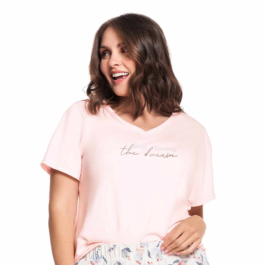 CAMISETA DE PIJAMA DE SILUETA AMPLIA - miniatura 2