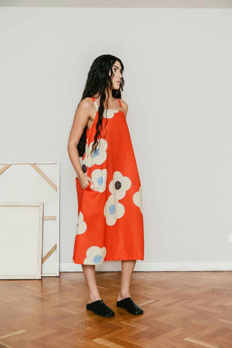 FIRE FLOWERS DRESS - miniatura 2