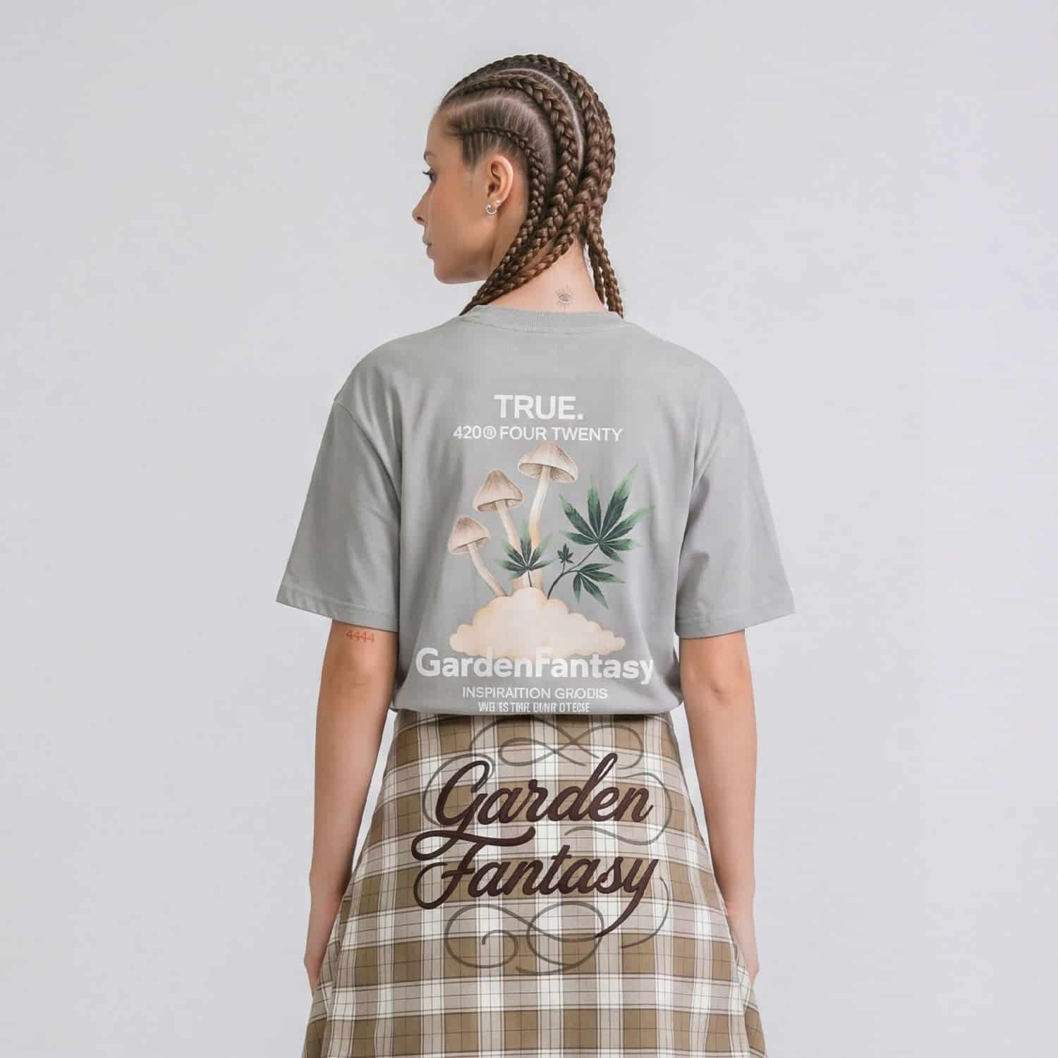 Garden T-Shirt - Gray - miniatura 8