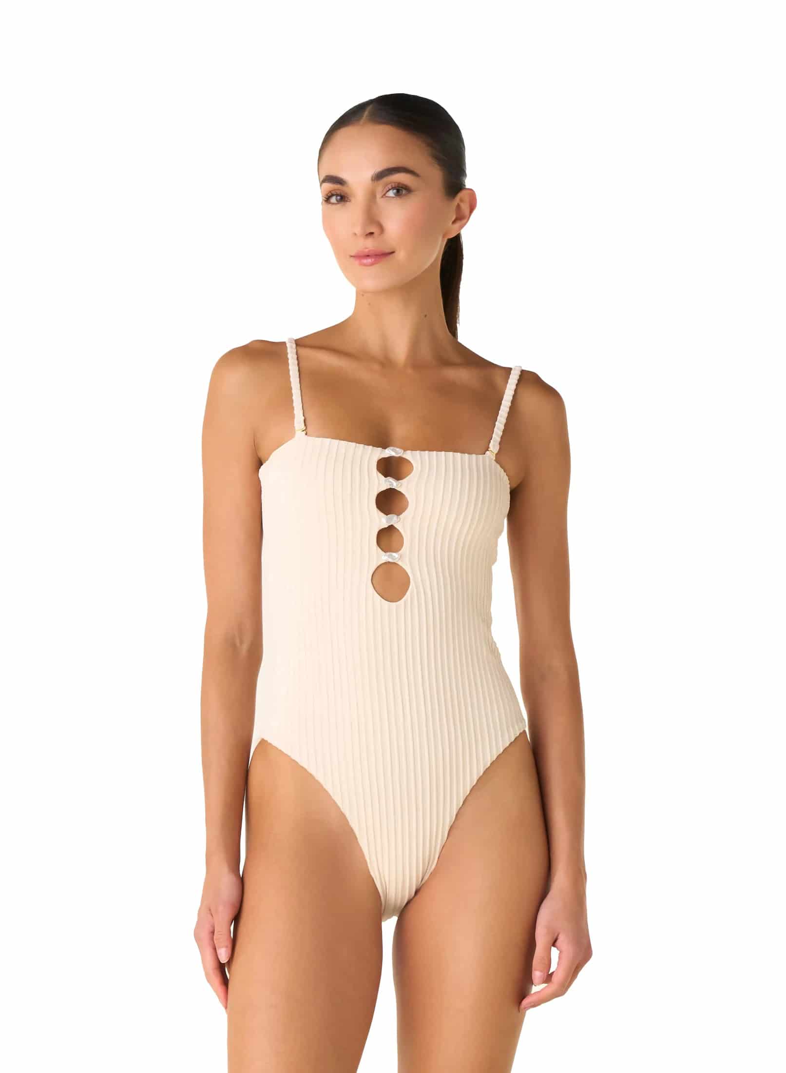 Vestido de Baño Entero Sol Shell Ivory - miniatura 2