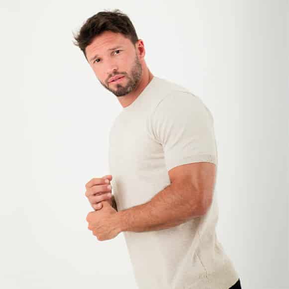 T-SHIRT BASICO TEJIDO HOMBRE - miniatura 10
