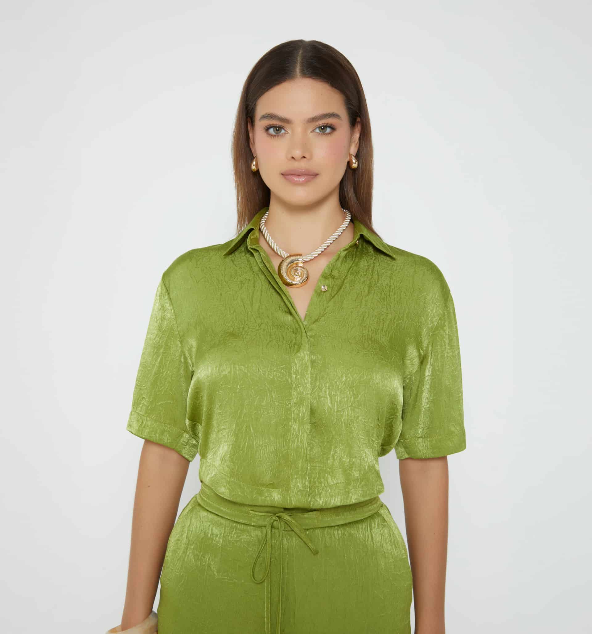 Blusa boxy manga corta - miniatura 2