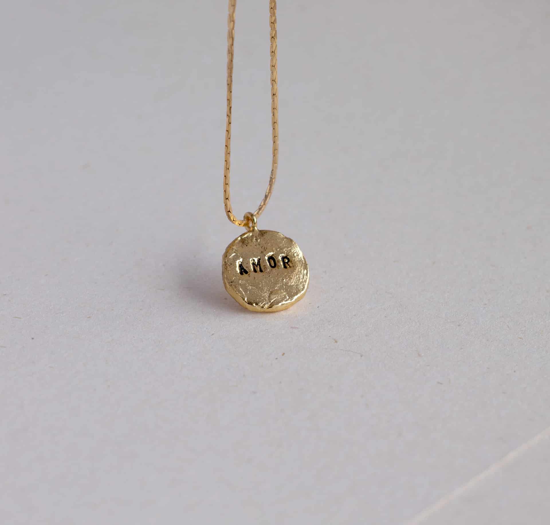 Collar Moneda amor - miniatura 1