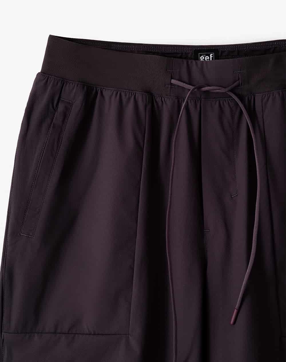 Pantaloneta deportiva vino tinto hombre - miniatura 8