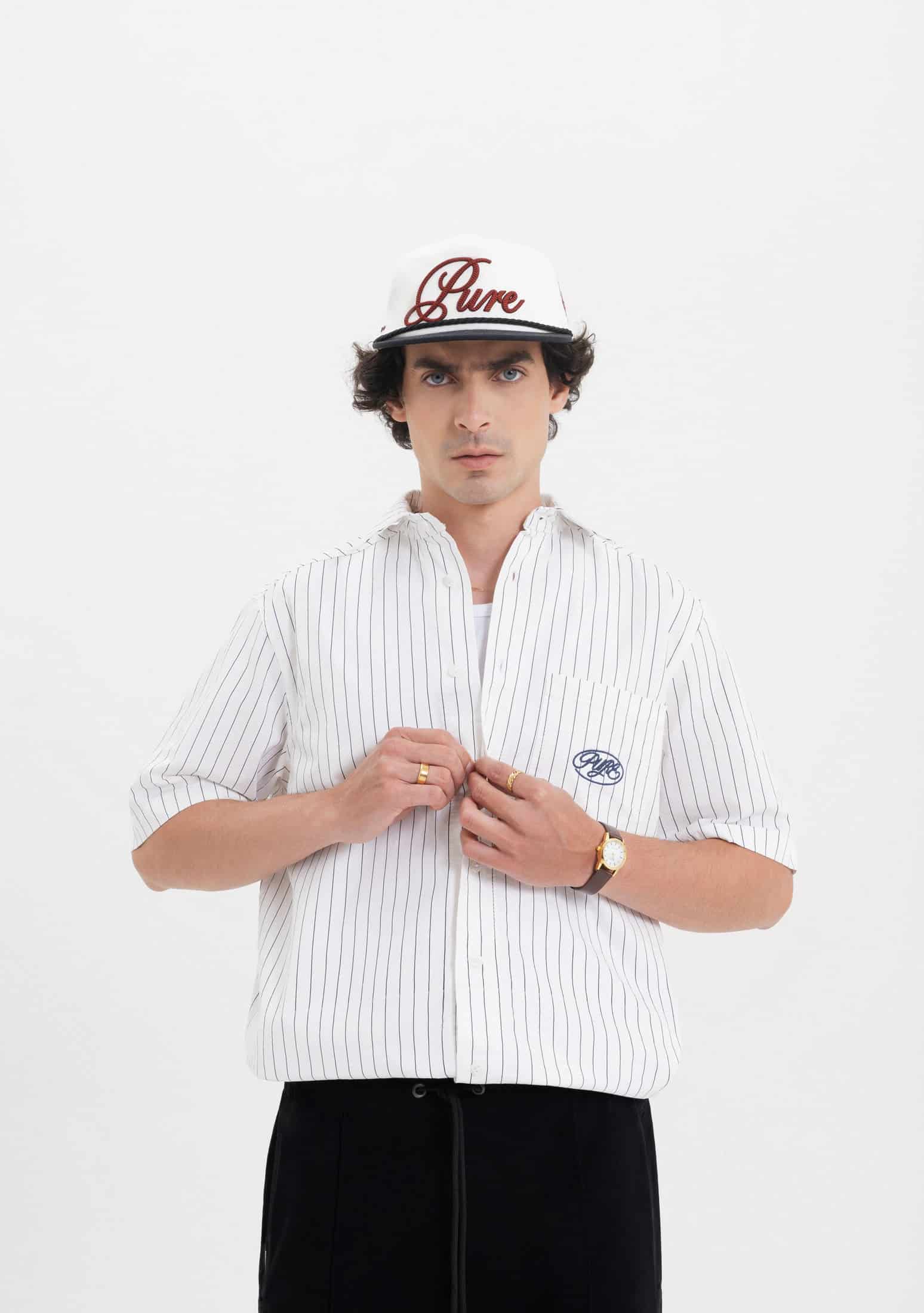 Across The Lines Button Shirt - miniatura 2