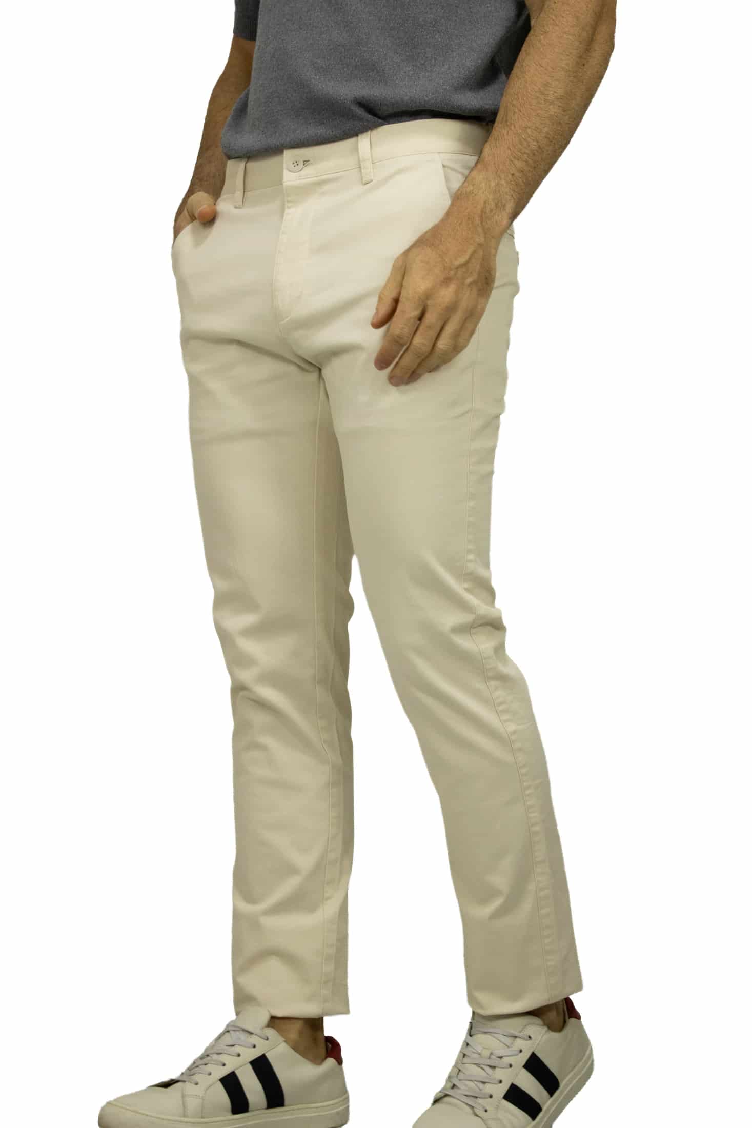 PANTALÓN BEIGE PARA GOLF - miniatura 3