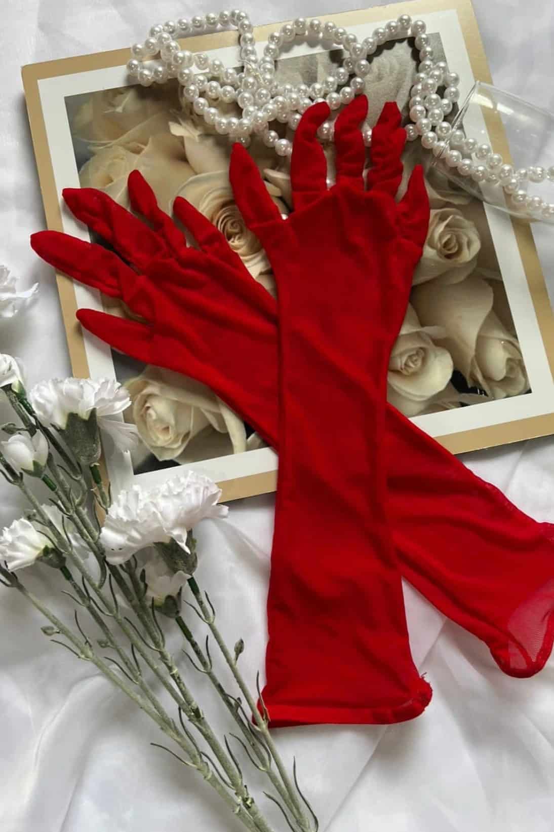 Guantes para lencería Ref. Malla - miniatura 4