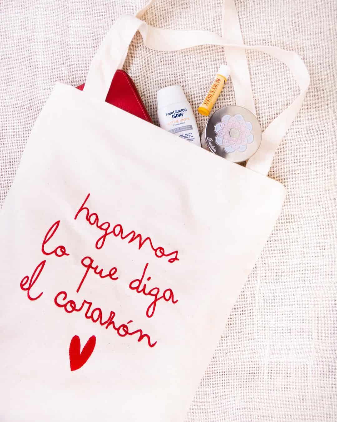 Hagamos Lo Que Diga El corazón Tote Bag - miniatura 1