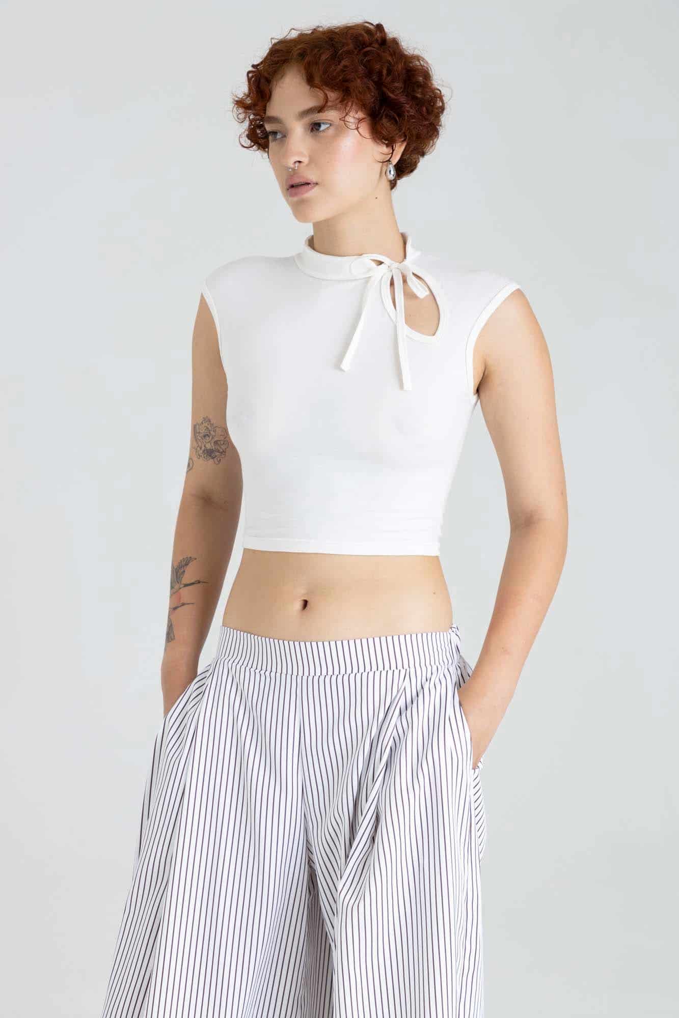 SORA TOP MARFIL - miniatura 5
