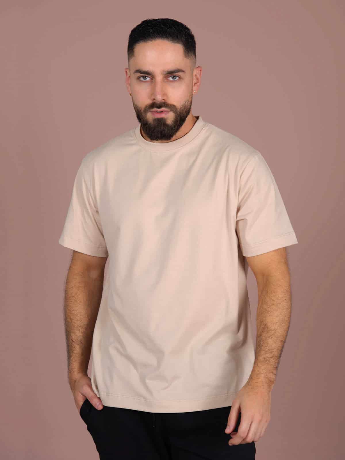 CAMISETA KALO MACARENA BEIGE - miniatura 1
