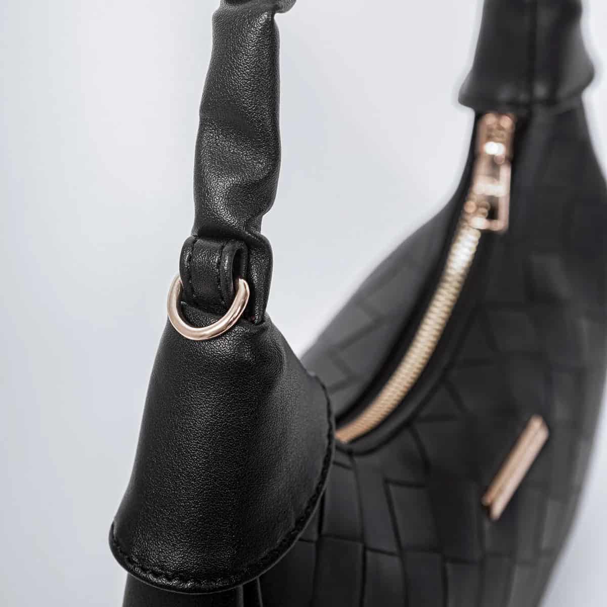 Bolso de hombro con textura - miniatura 9