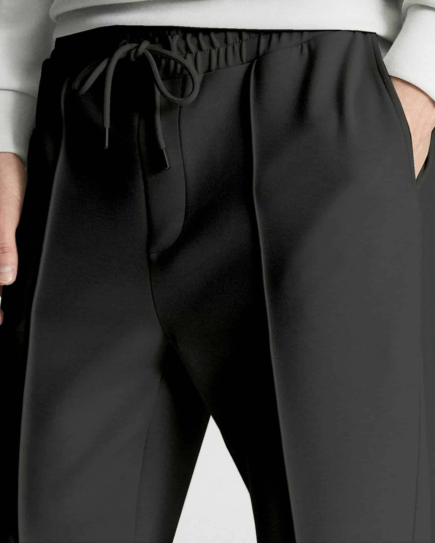 Straight Pants Black - miniatura 3