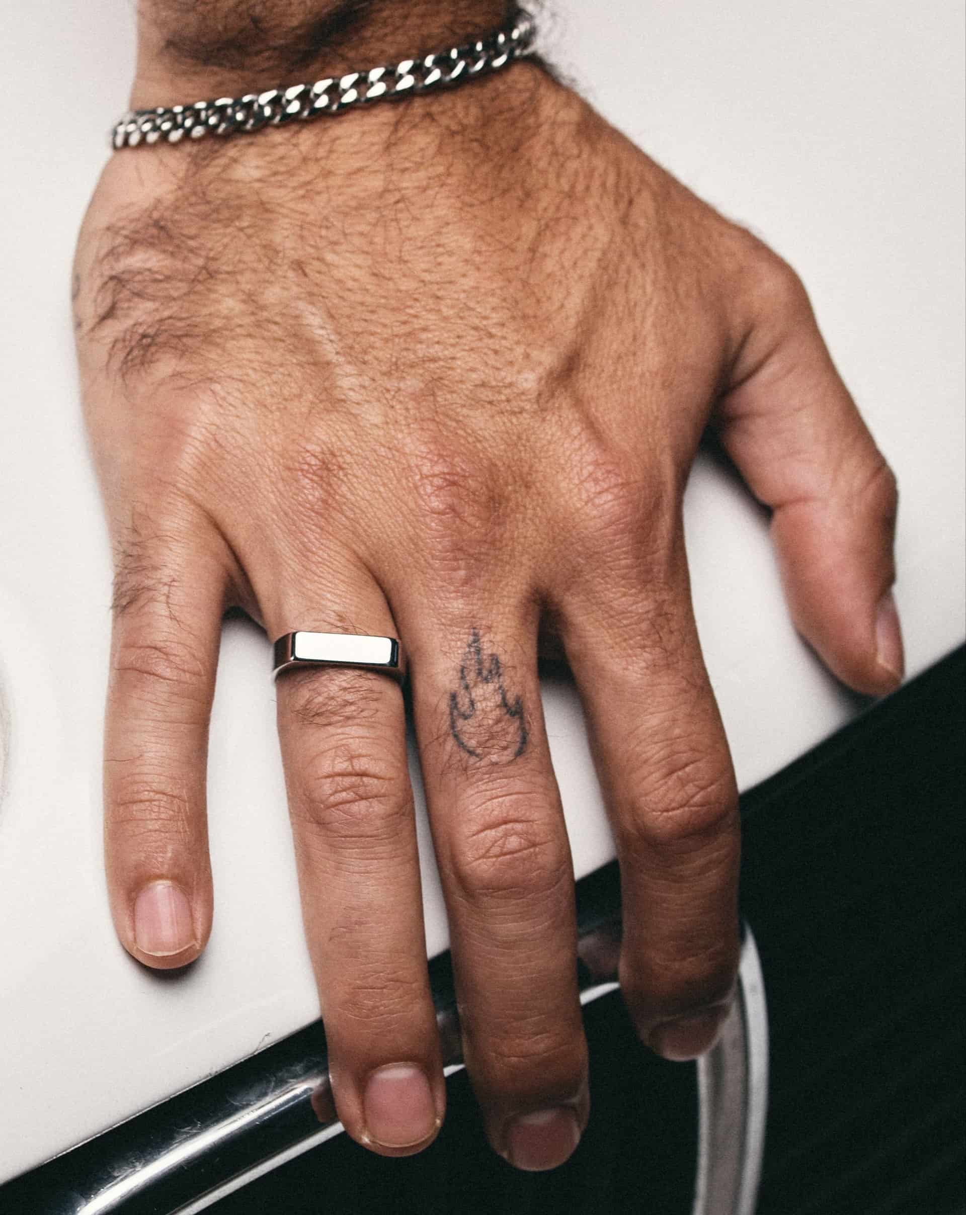 Anillo Slim Plateado - miniatura 5