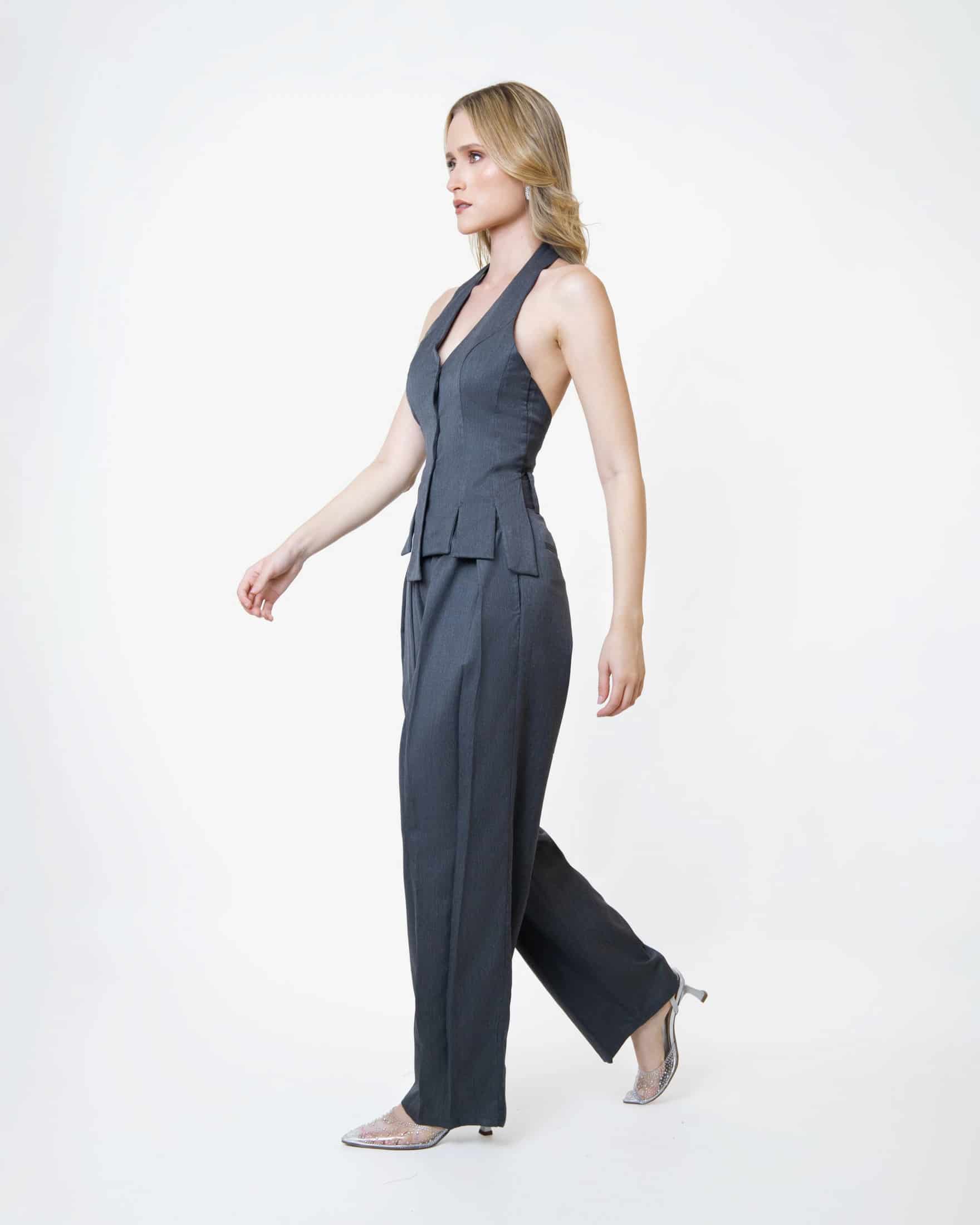 Gray Office Pants - miniatura 2