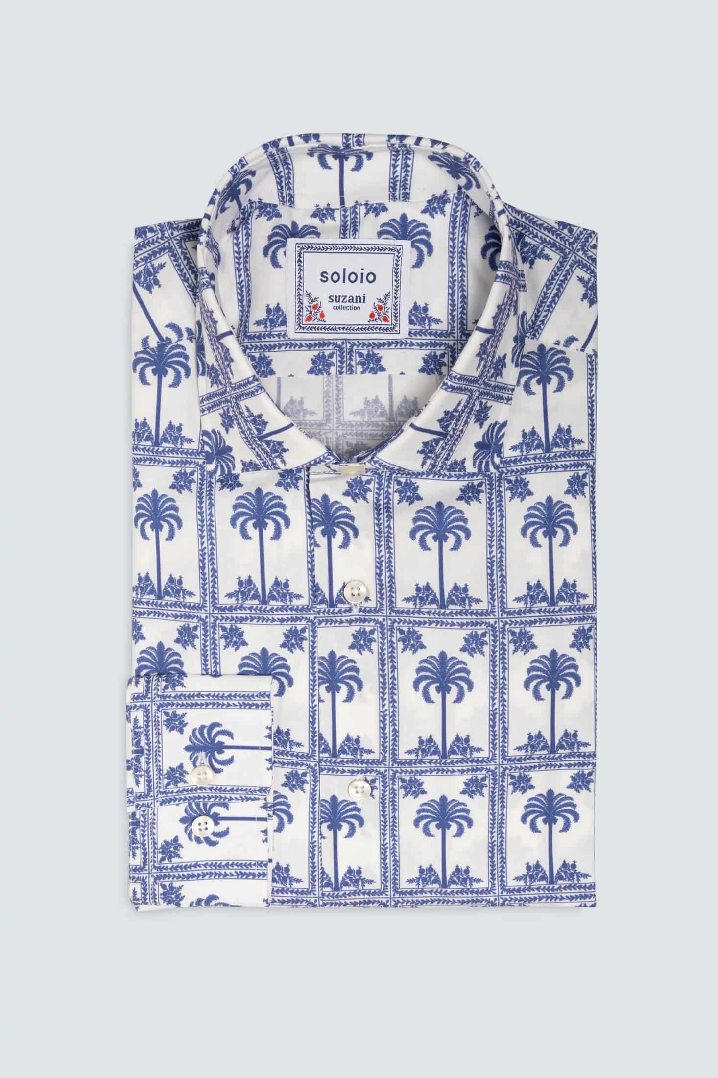 Men's cotton shirt jeans nurata - miniatura 3