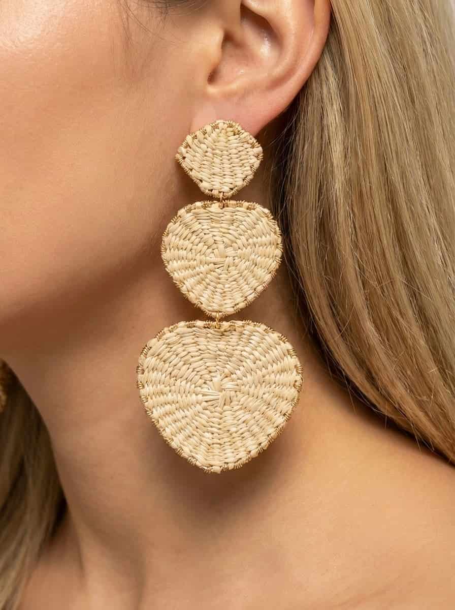 Shell Earrings Maxi (2 earrings in 1 pair) - miniatura 3