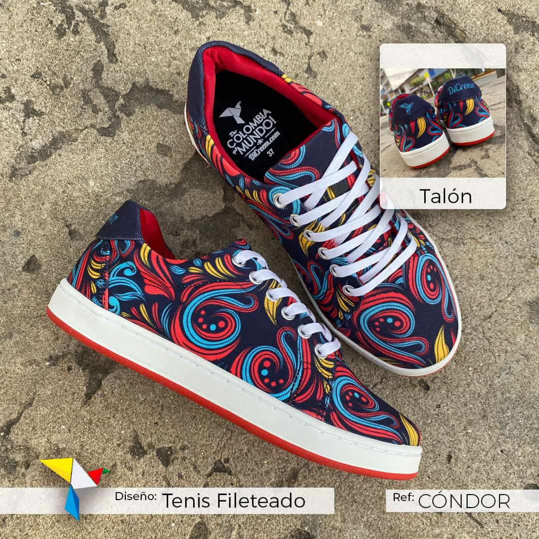 Fileteado – Tenis CÓNDOR - miniatura 1