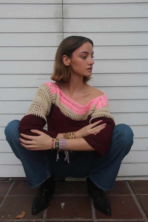 Cover Up Knit Rocio de Tierra - Serenata - miniatura 3