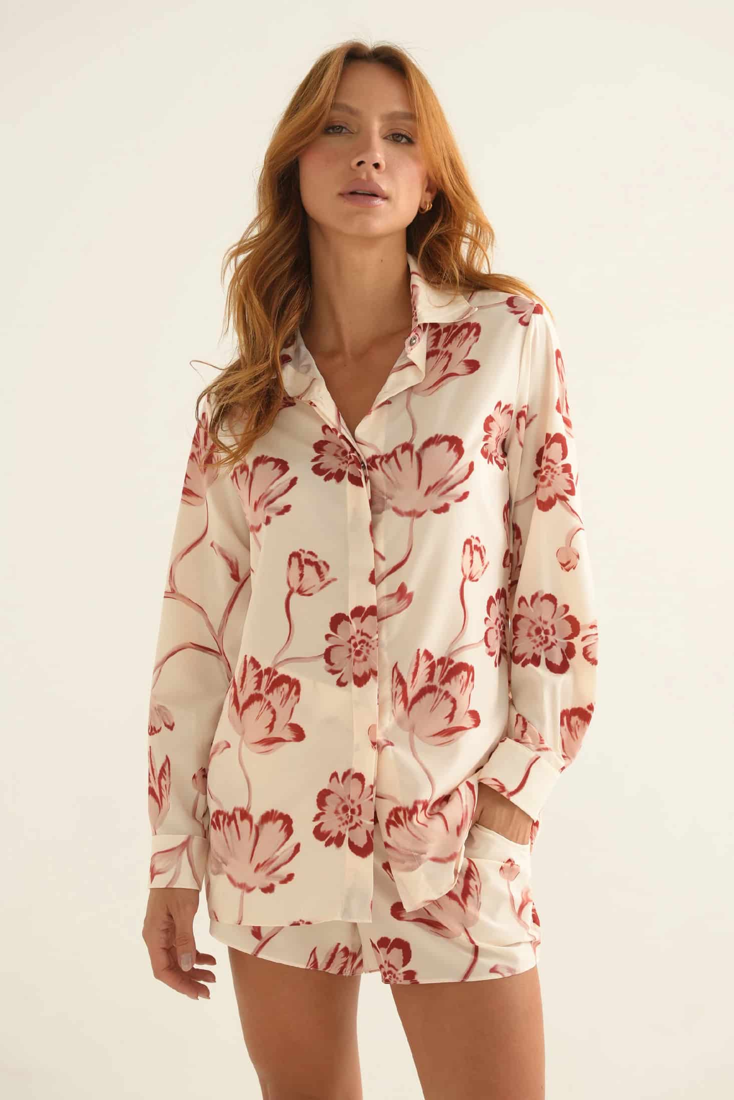 PIJAMA SHORT ELLIPSE WHISPERS ESTAMPADO - miniatura 1