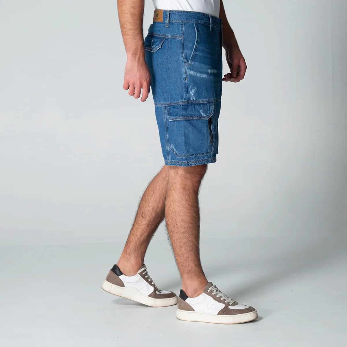 Bermuda Denim Cargo Party - miniatura 5