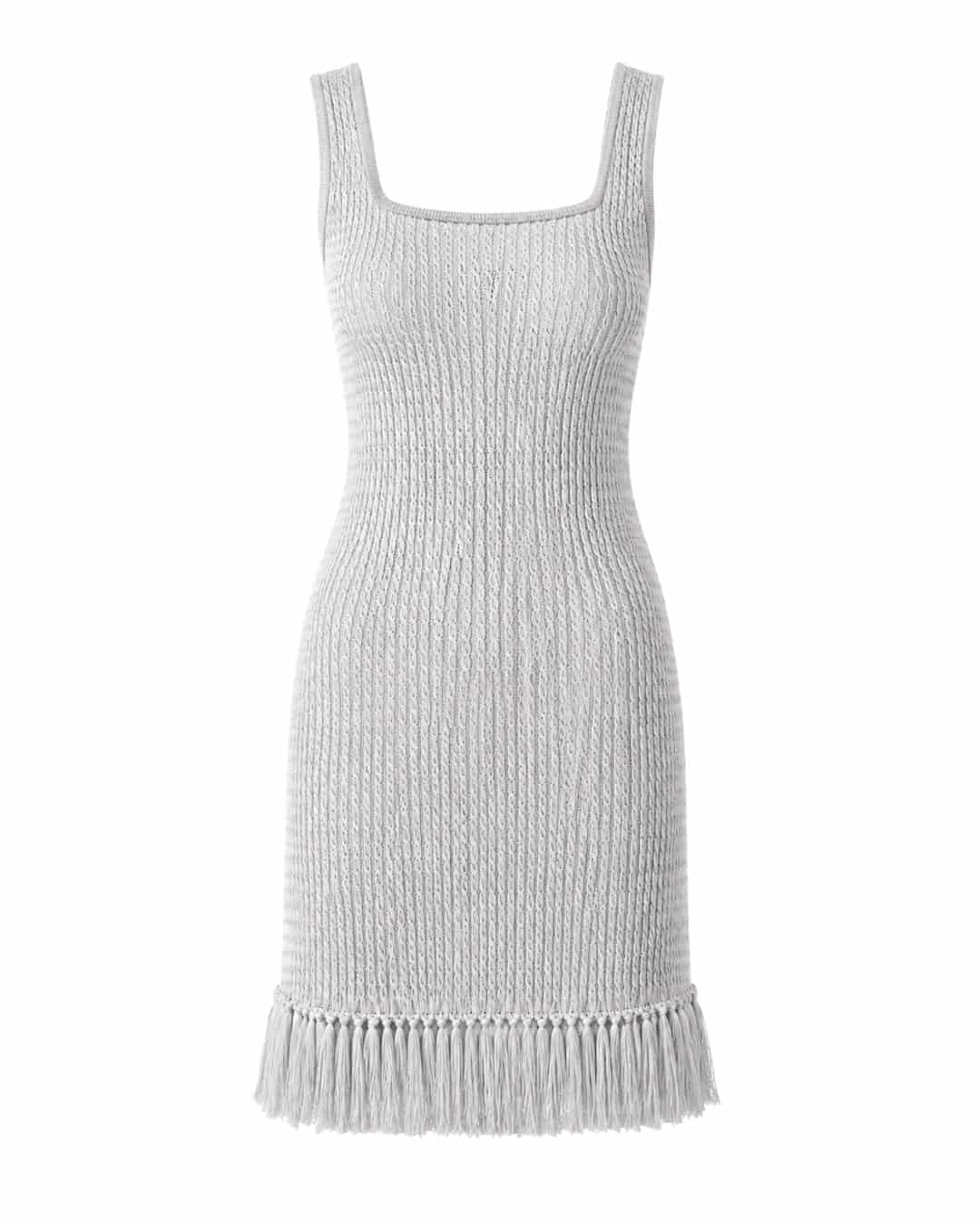 Vestido Luma Plateado - miniatura 5