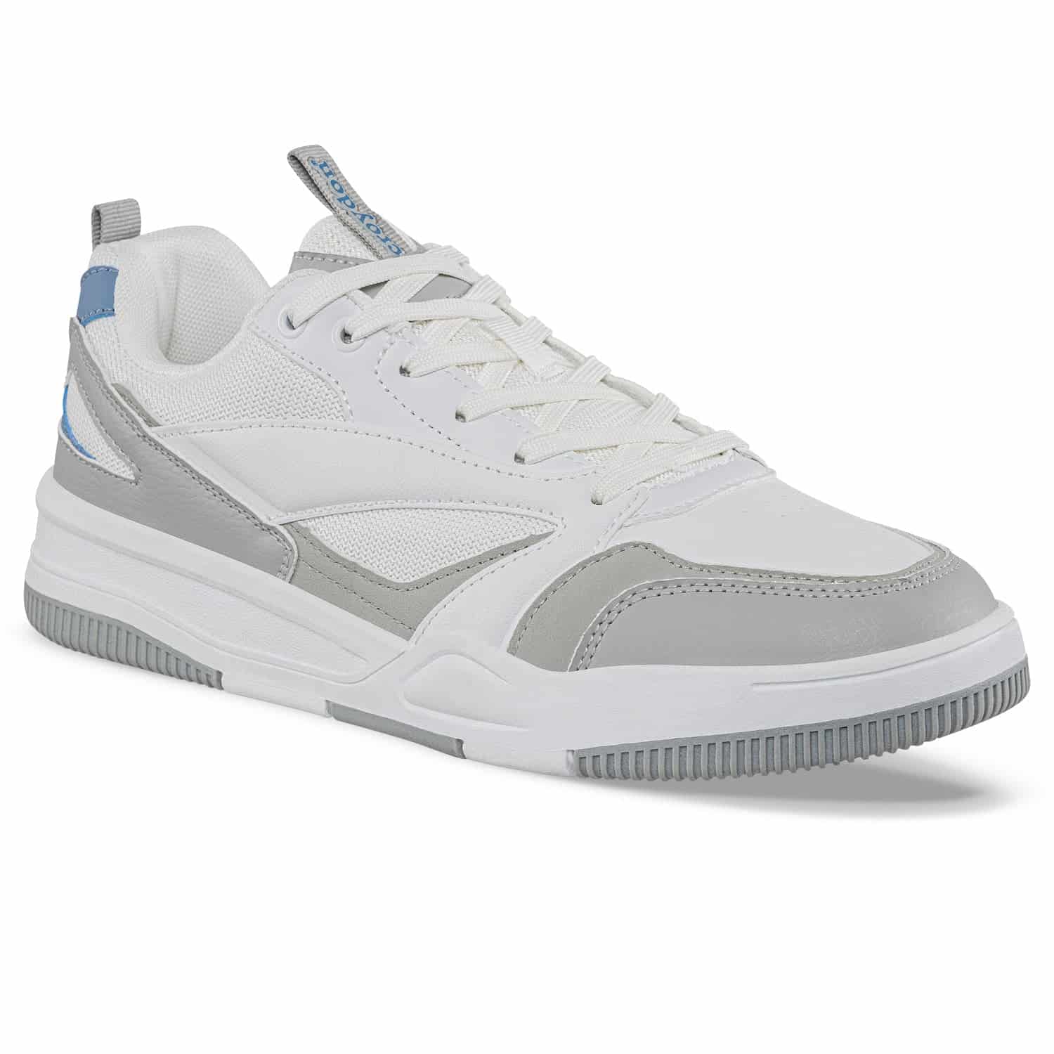 Tenis Urbanos Lynco Blanco-Gris Croydon para Hombre - miniatura 2