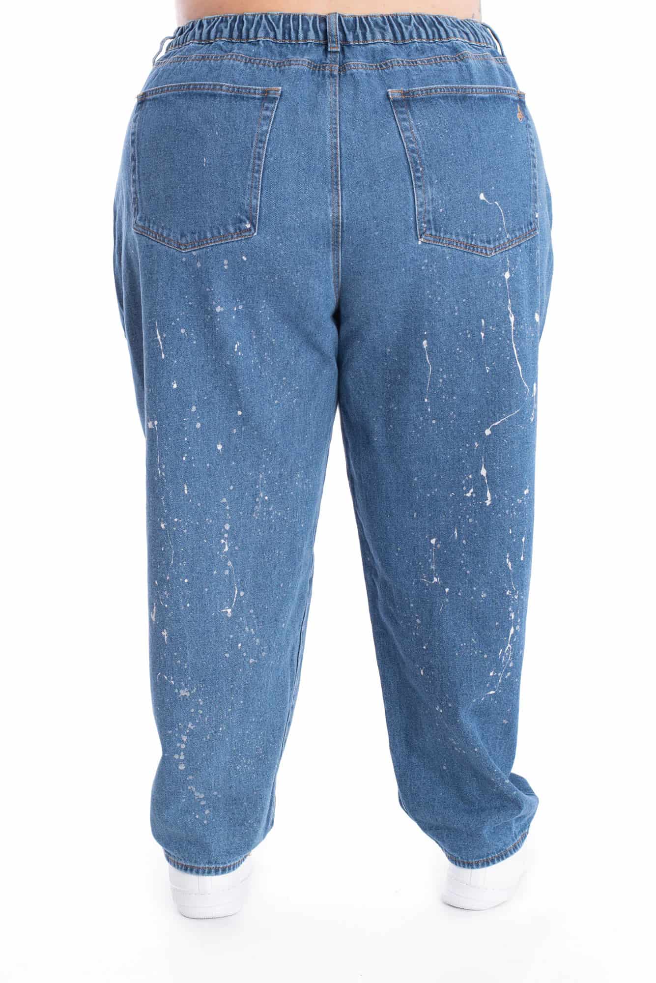Jean Boyfriend Azul Medio Plata 377 - miniatura 24