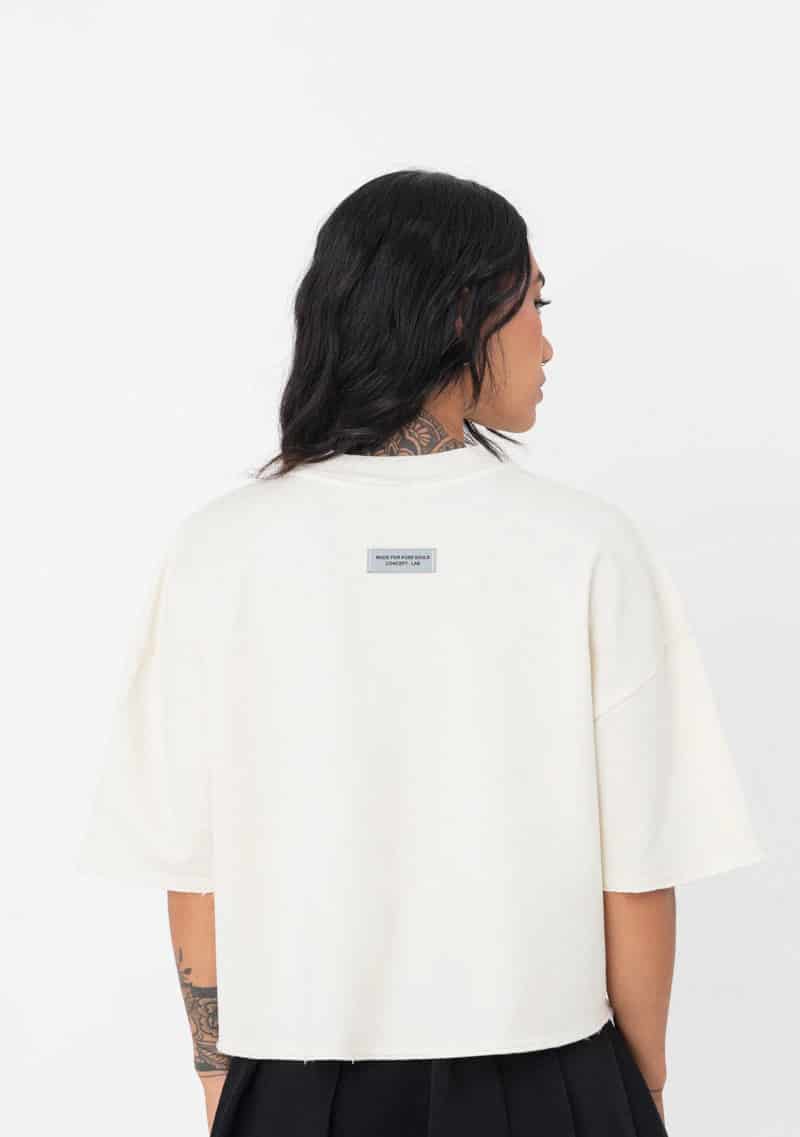Atelier Cream Crop top - miniatura 11