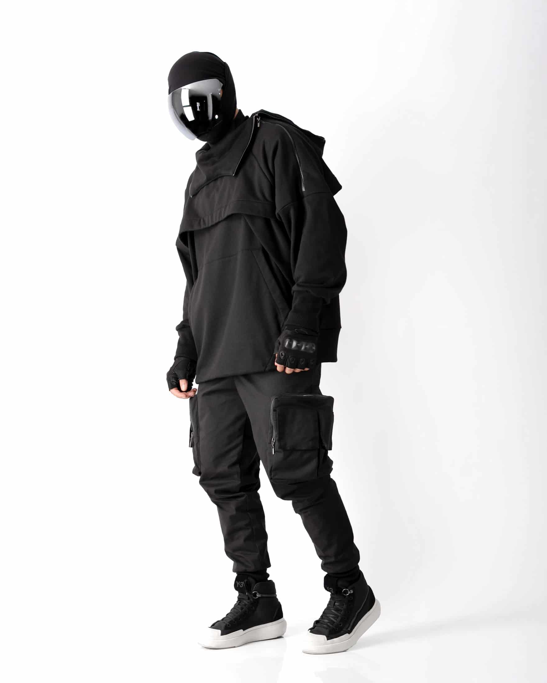 Hoodie Oversized Arashi Black Ops - miniatura 2