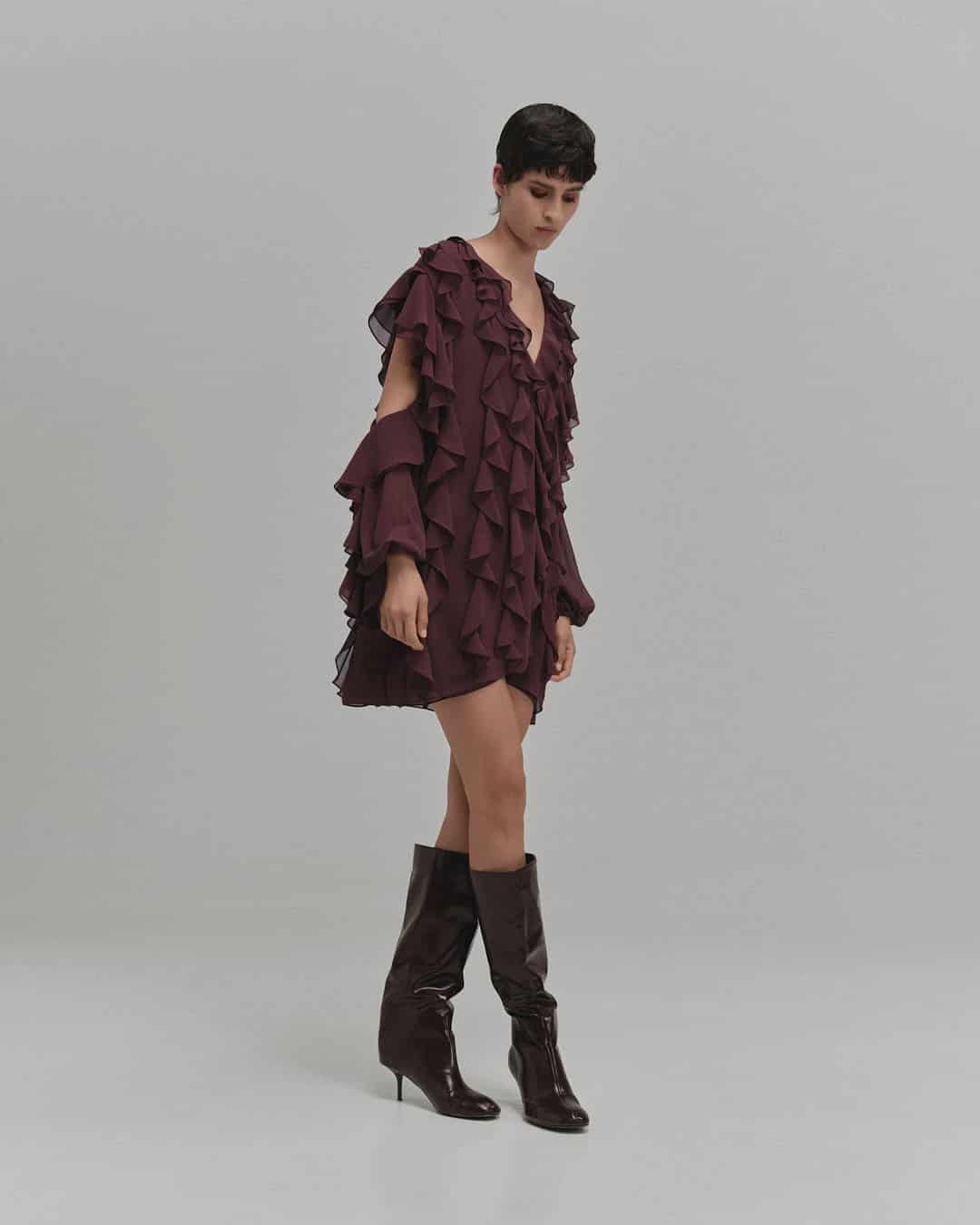 "DALIA" MINI DRESS - miniatura 4