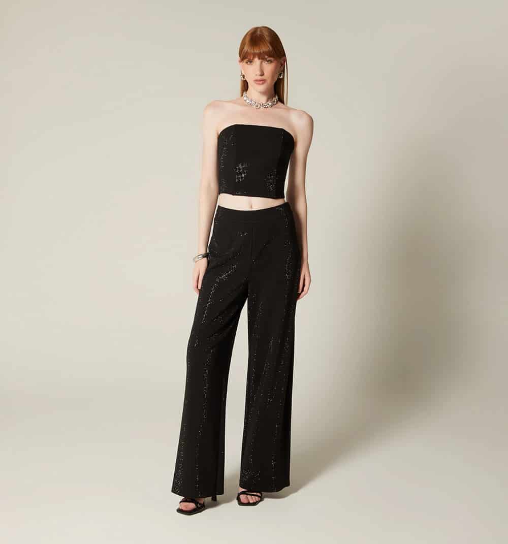 Pantalon con hotfix - miniatura 1