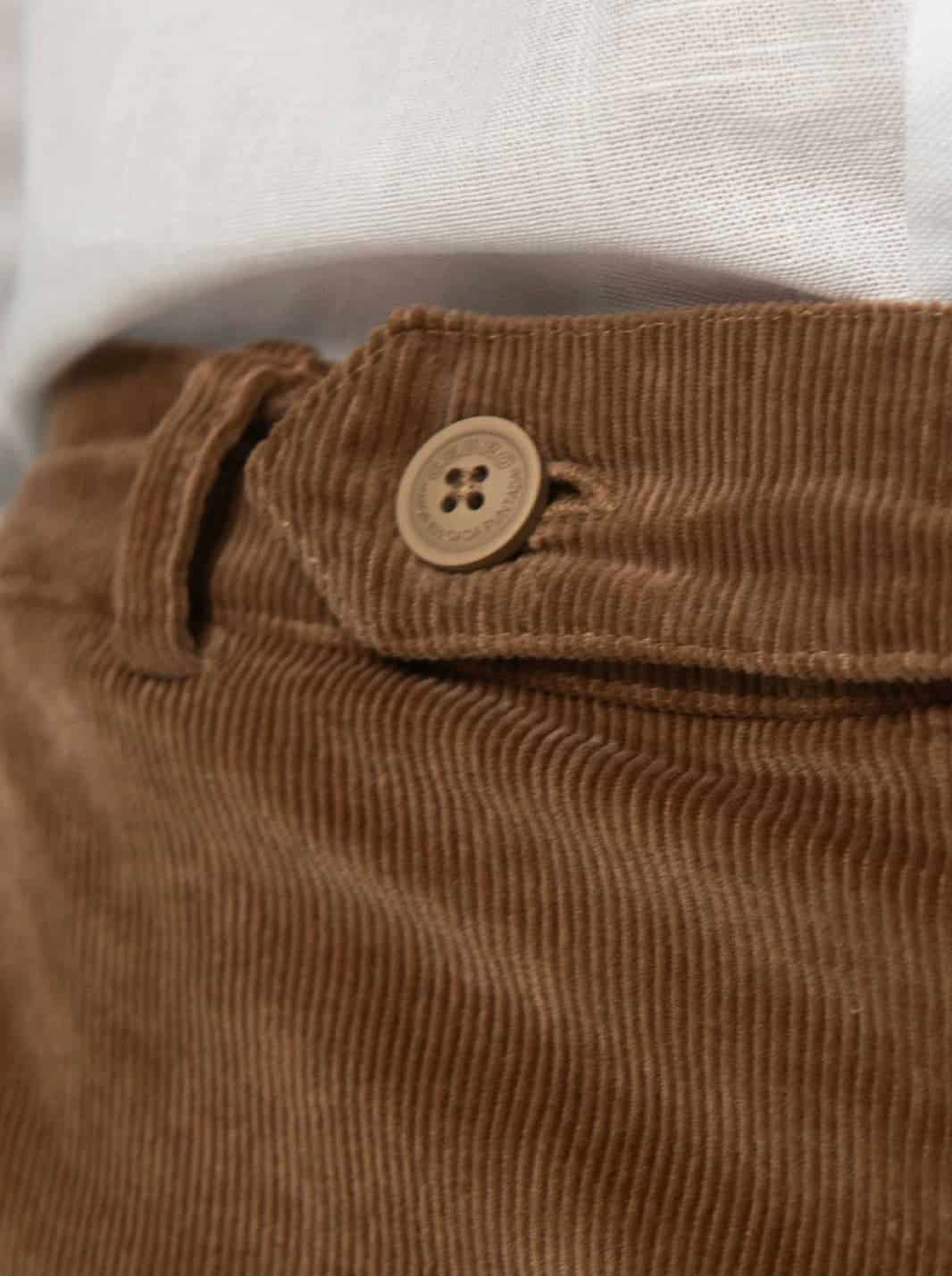 PANTALÓN DE PANA CON PRETINA CRUZADA | HOMBRE - miniatura 3