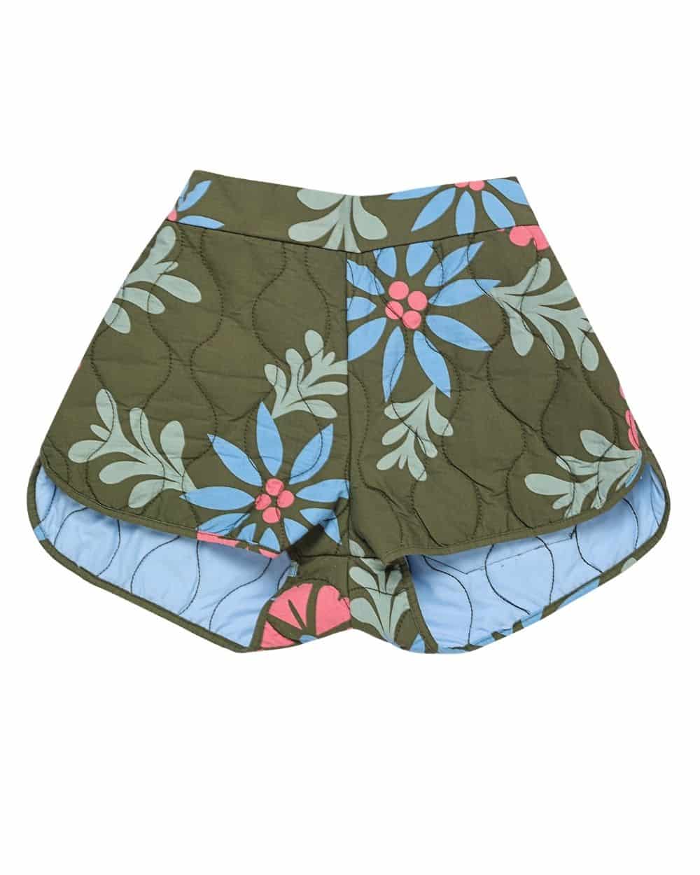 FLORAL QUILTED SHORT - miniatura 7