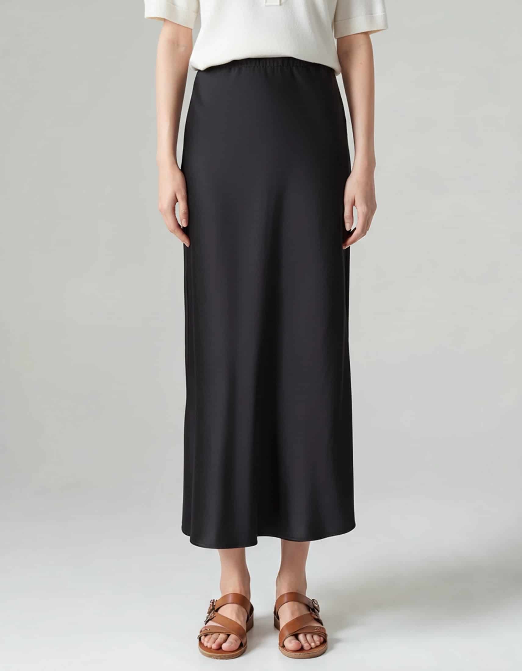 Old Money Silk Skirt - miniatura 3
