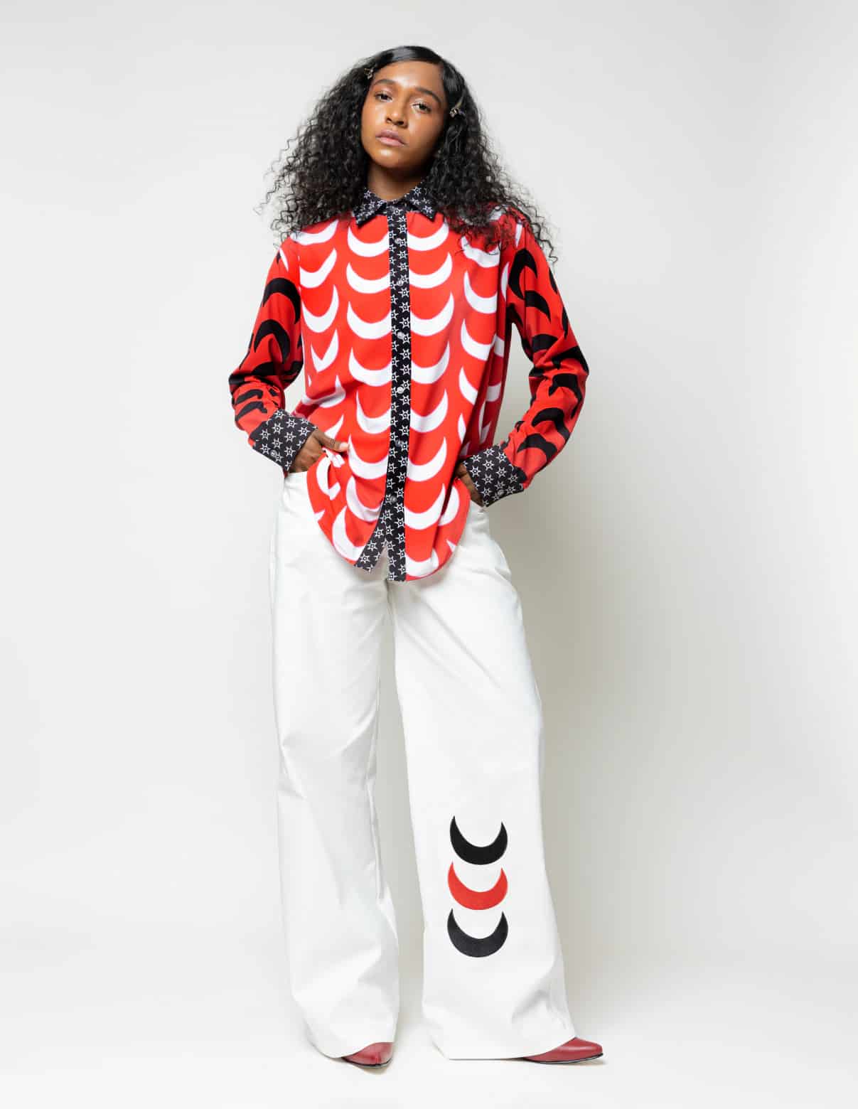 Pantalón Unisex / La Luna Florece - miniatura 4