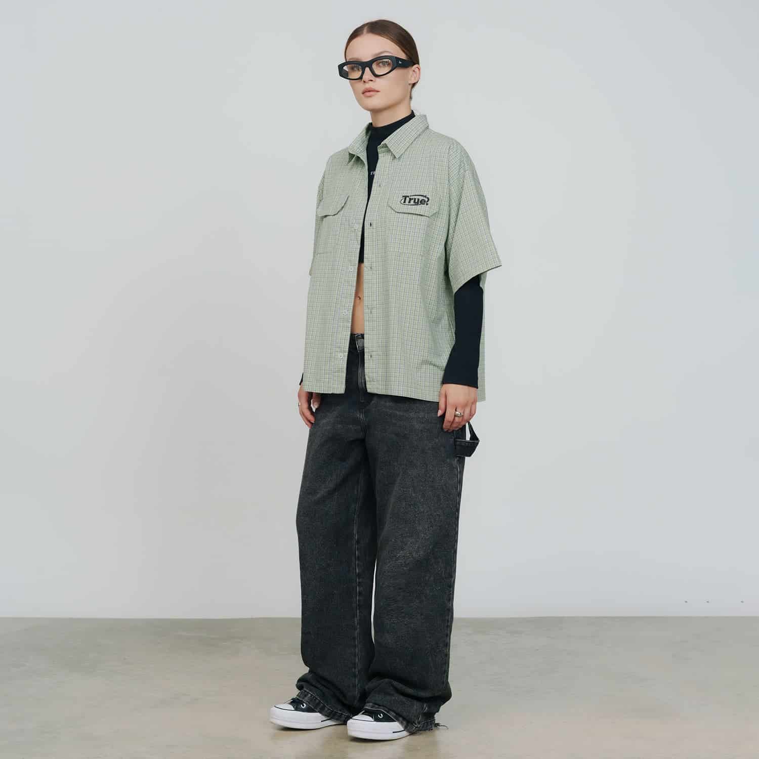 Prelude Button-Up Shirt - Olive Green - miniatura 8