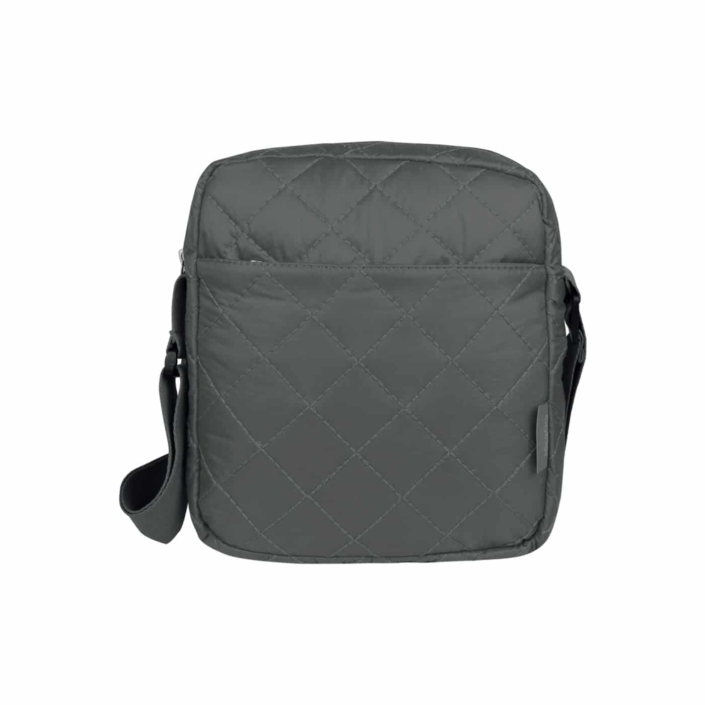 Bolso Manos Libres Viajero puffer Gris - miniatura 5