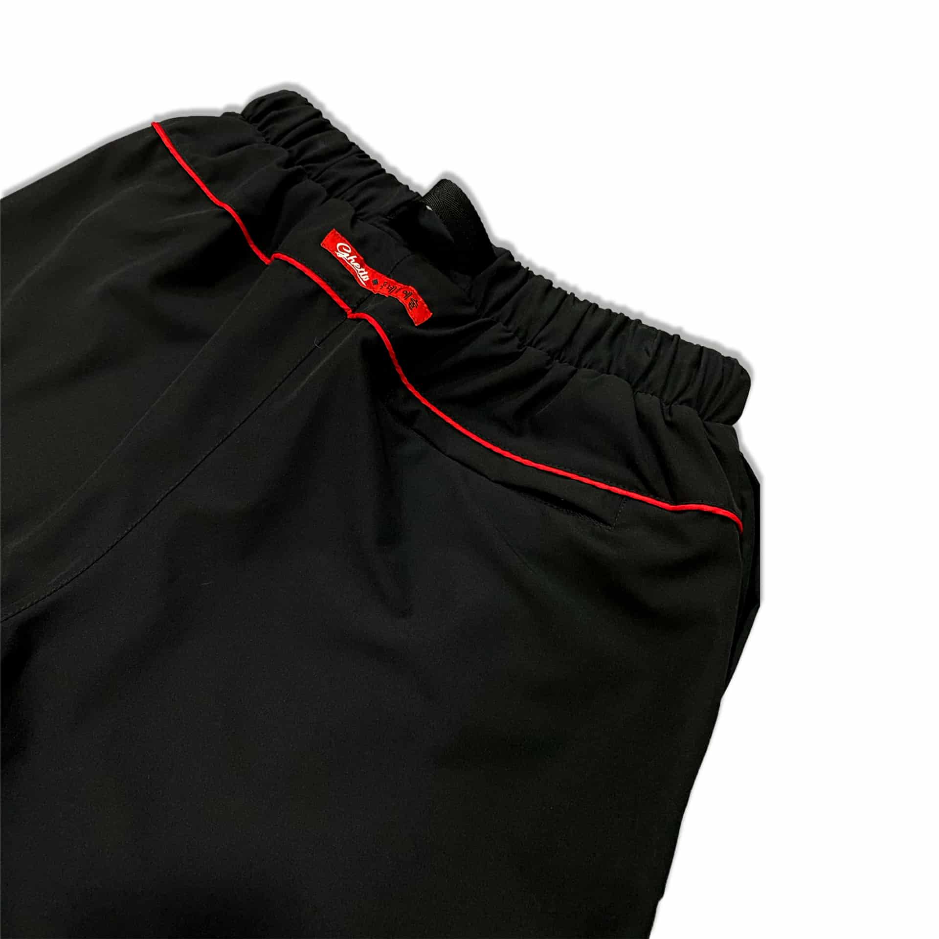 Pantaloneta Negra Con Cinturón - miniatura 4