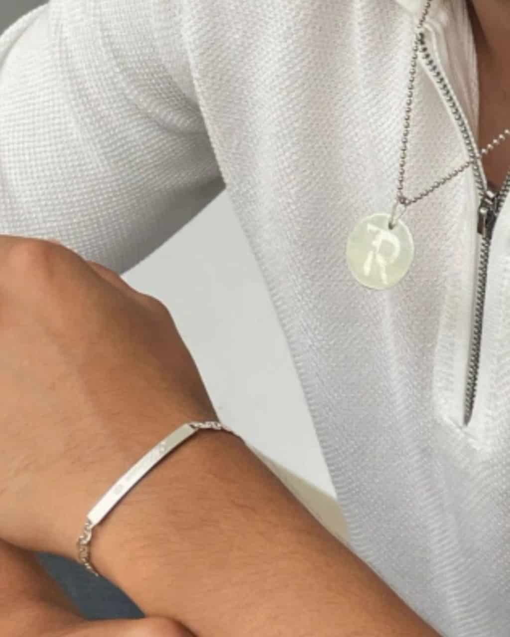 Pulsera Esclava en Plata Ley 925 Personalizada - miniatura 2