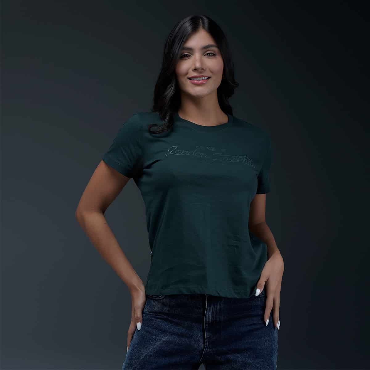 Camiseta Verde Mujer - miniatura 1