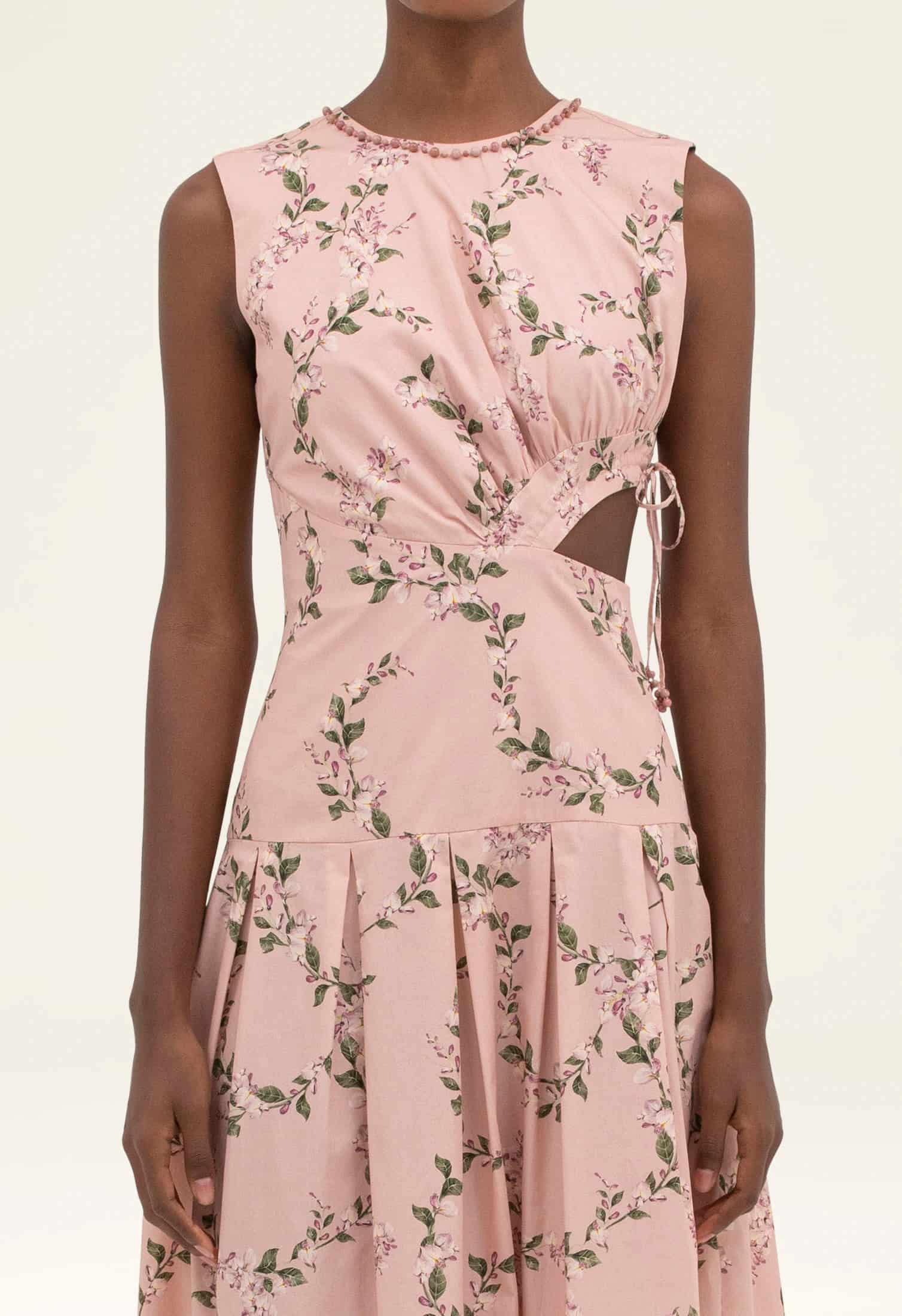Otoño Wisteria Midi Dress - miniatura 5