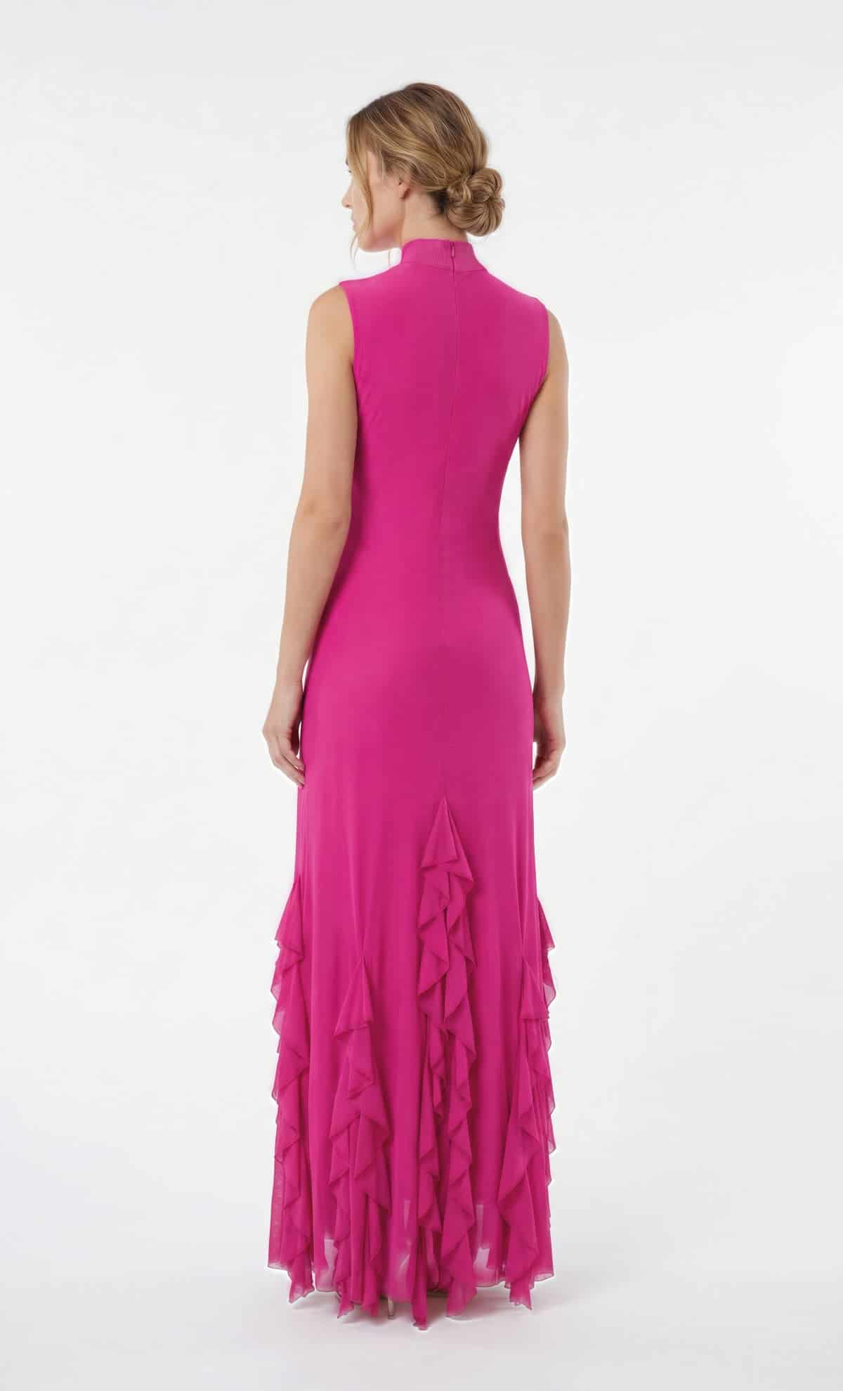 Vestido largo Aneta Pink - miniatura 2