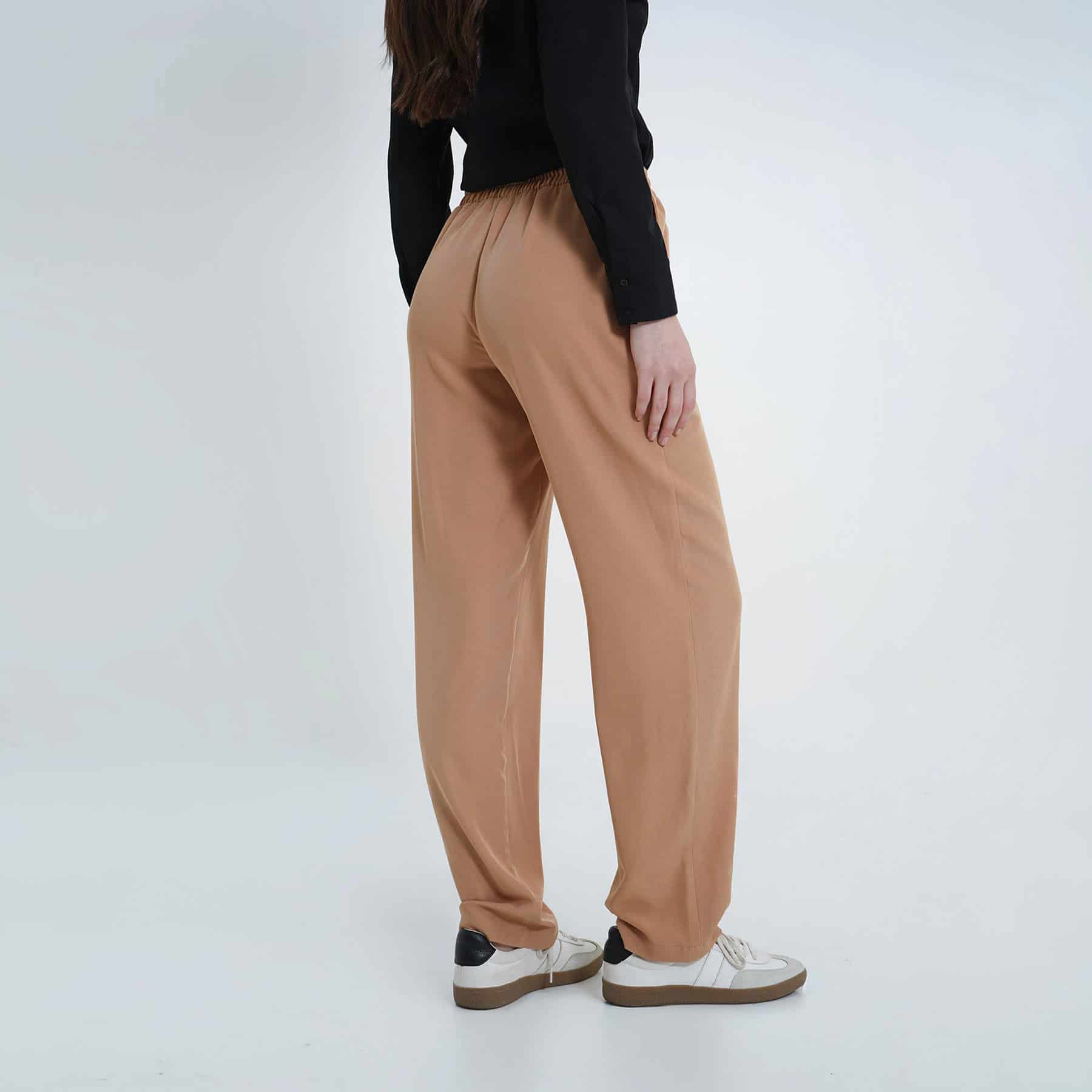 Pantalón básico bota recta cintura elástica - miniatura 9