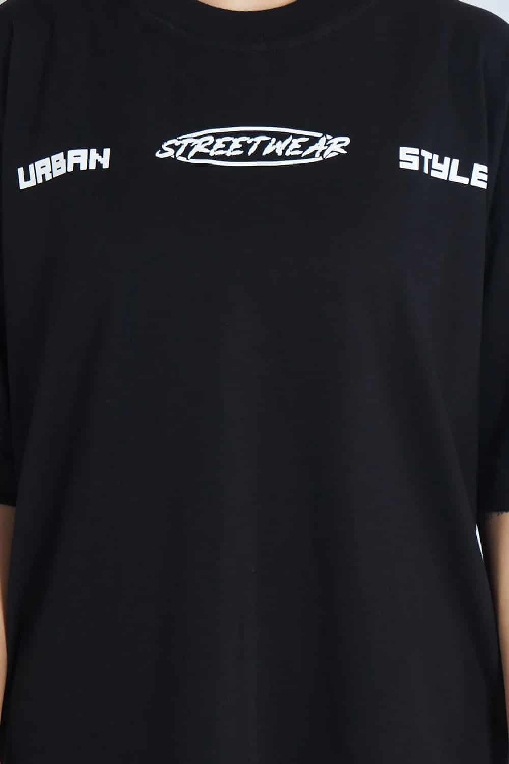 Camiseta oversize estampado Together Negro | DROP 03 | - miniatura 4