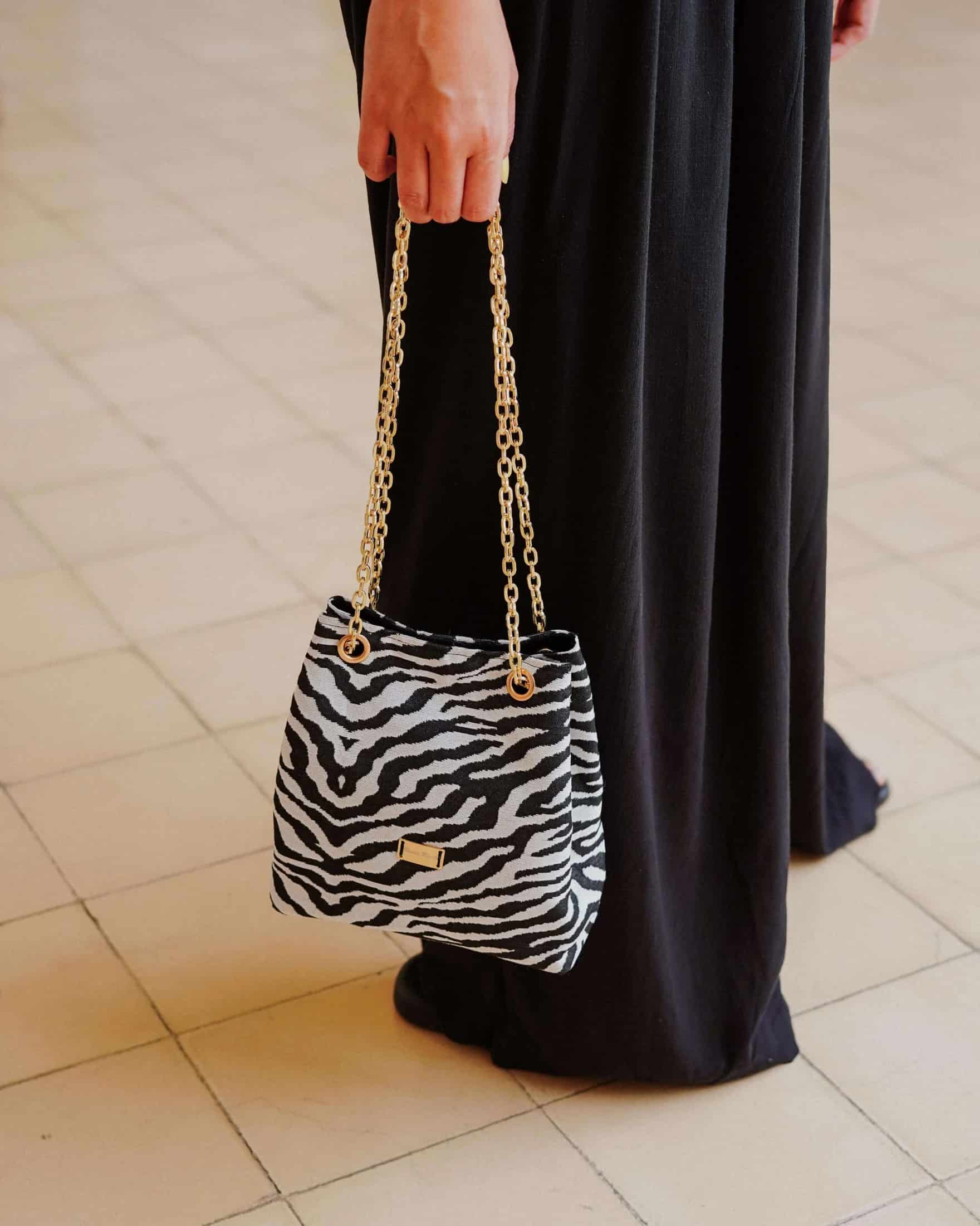 Bolso Camelia Pequeño – Cebra - miniatura 2